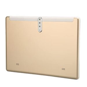 LBEC Tablet PC, 10 Core Gold 10.1 Inch Tablet 100240V 2.4G 5G WiFi for 11.0 for Painting (U.S. regulations)