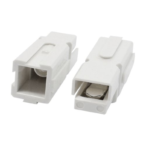 Qtqgoitem White Plastic 1cm Dia Holes Electricity Components Connector 75A 600V (model: 7b8 50d 774 d08 8d4)