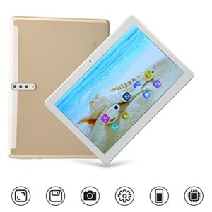 LBEC Tablet PC, 10 Core Gold 10.1 Inch Tablet 100240V 2.4G 5G WiFi for 11.0 for Painting (U.S. regulations)