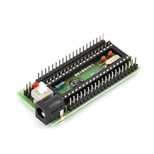 Qtqgoitem Office YS 51 Smallest Single Chip Development Board STC Minimum System Green 3 PCS (model: 87f 633 406 016 095)