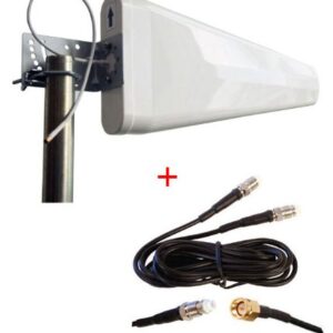 External Wide Band Log Periodic Yagi Antenna for Peplink Pepwave SpeedFusion Engine Directional Aerial 3G 4G LTE