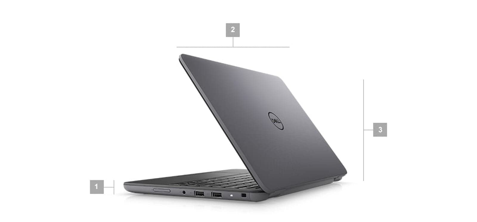 Dell Latitude 3000 3120 Laptop (2021) | 11.6" HD | Core Celeron - 128GB SSD - 4GB RAM | 4 Cores Win 11 Pro (Renewed)