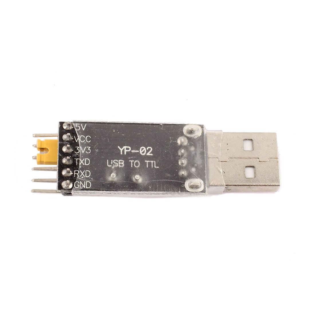 Qtqgoitem USB 2.0 Type A Male to TTL 5 Pin Sensor Module Board 2Pcs (model: e43 6ec 2e9 23b 062)