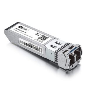 10G Single Mode SFP+ LC Module, 10GBase-LR Fiber Transceiver for Cisco SFP-10G-LR, Meraki MA-SFP-10GB-LR, Ubiquiti UniFi, Mikrotik, Netgear, Fortinet, D-Link and More (SMF,1310nm,10km,DDM) 3 pacl