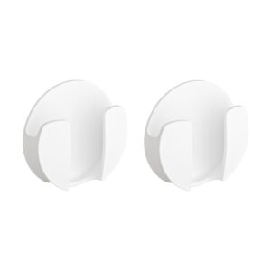 holicfun adhesive mount for ring indoor cam (2nd and 1st generation), 2-pack, white