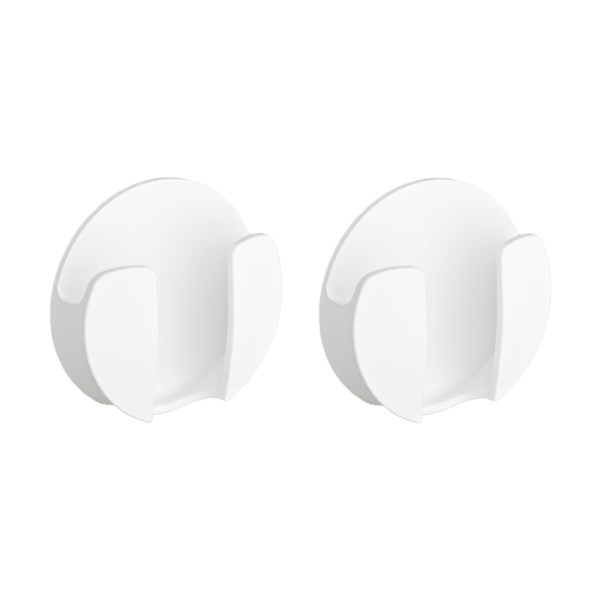 Holicfun Adhesive Mount for Ring Indoor Cam (2nd and 1st Generation), 2-Pack, White