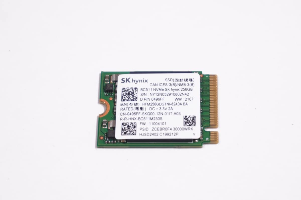 FMB-I Compatible with 496FF Replacement for Dell 256GB TLC PCI Express 3.0 x4 NVMe SSD Drive I3501-5075BLK-PUS