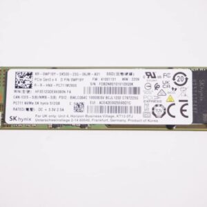 FMB-I Compatible with HFS512GDE9X080N Replacement for Dell 512GB PCle Gen3x4 SSD Disk AWX15R1-7958WHT-PUS