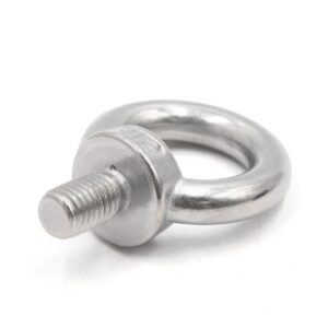 Qtqgoitem M12 Thread Dia 304 Stainless Steel Ring Shape Lifting Eye Bolt Silver Tone (model: c05 bb6 634 6ec bbe)