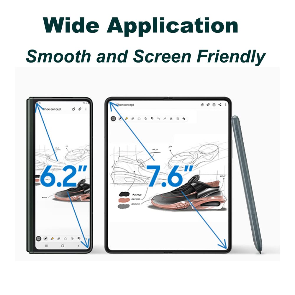 Galaxy Z Fold 4 S Pen Replacemen for Samsung Galaxy Z Fold 4 5G Fold Edition S Pen Fold 4 Stylus Pen + Tips/Nibs & Tweezer (Green) EF- FF92PCBEGUS