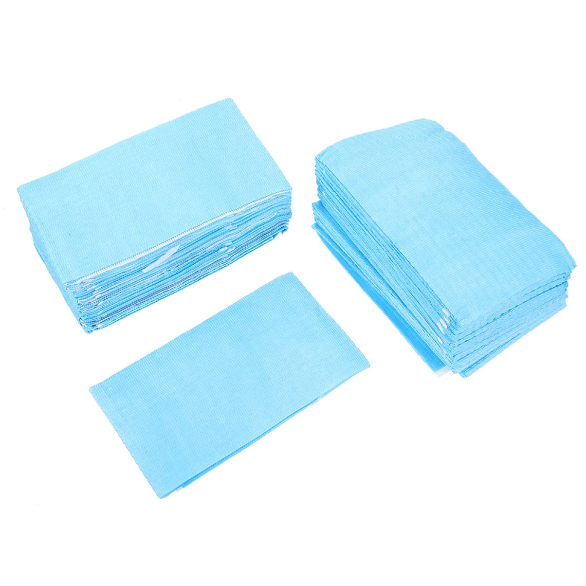 FRCOLOR 120pcs Art Use Wear-resistant Napkins Inspection Single Oral Nail for Disposable Extension Beauty Scarf Supplies Patient Bibs Piercing