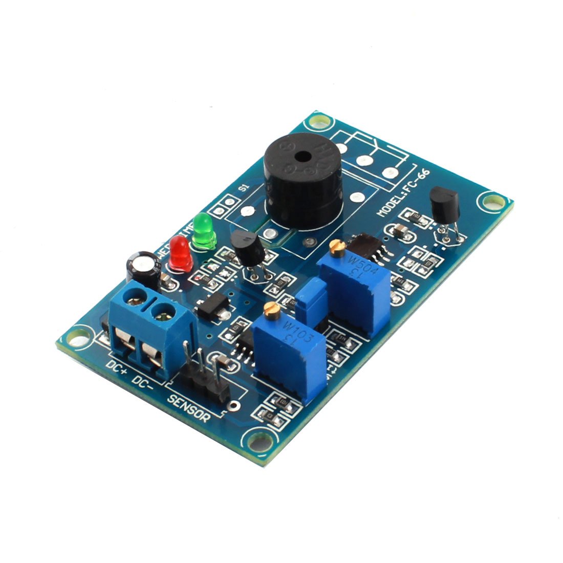 Qtqgoitem DC12V 0-20S 0-60cm IR Time Delay Module PCB Circuit Board w Buzzer (model: c9b 35a 03a 6a4 2ce)