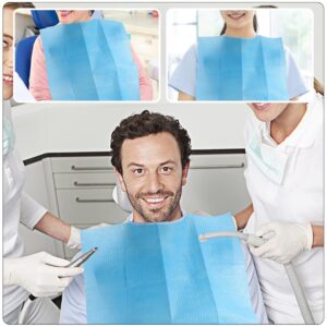 minkissy 240 Pcs Tie Scarf Bibs Disposable Cheek Tooth Bibs Teeth Bibs Patient Bibs Adult Disposable Bibs Beauty Protective Bibs Non-woven Fabric Shop Towel Protection