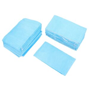 FRCOLOR 120pcs Art Use Wear-resistant Napkins Inspection Single Oral Nail for Disposable Extension Beauty Scarf Supplies Patient Bibs Piercing