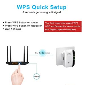 2023 WiFi Extender,WiFi Signal Booster Covers Up to 3000 Sq.ft and 27 Devices, WiFi Repeaters and Signal Amplifier with Ethernet Port, Alexa Compatible, 1-Tap Setup