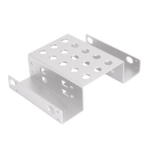 Qtqgoitem 2.5" to 5.25" SSD Mounting Adapter Bracket Hard Drive Holder (model: 192 c15 b3d 7de c34)