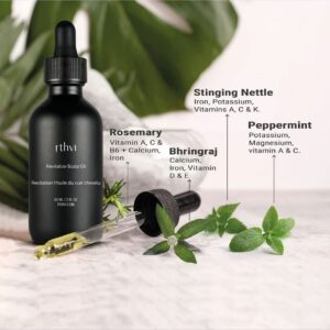 Rthvi Hair Wellness Routine With Hair Growth Oil, Thickening Hair Serum, Nutrient Dense Shampoo & Hydrating Conditioner