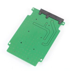 Qtqgoitem mSATA SSD to 7+15Pin SATA 2.5" HDD Card Adapter for Laptop (Model: 16c 664 5a8 66b b19)