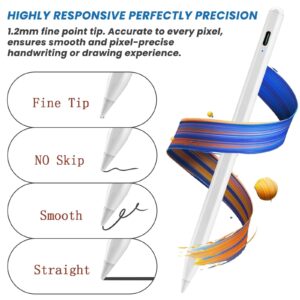 Stylus for iPhone 14 Pro Max Pencil,Fine Point Tip Precise and Accurate Drawing Touch Screen Pen Compatible with Apple iPhone 14 Pro Max and More Android/iOS/Samsung/HP Tablets