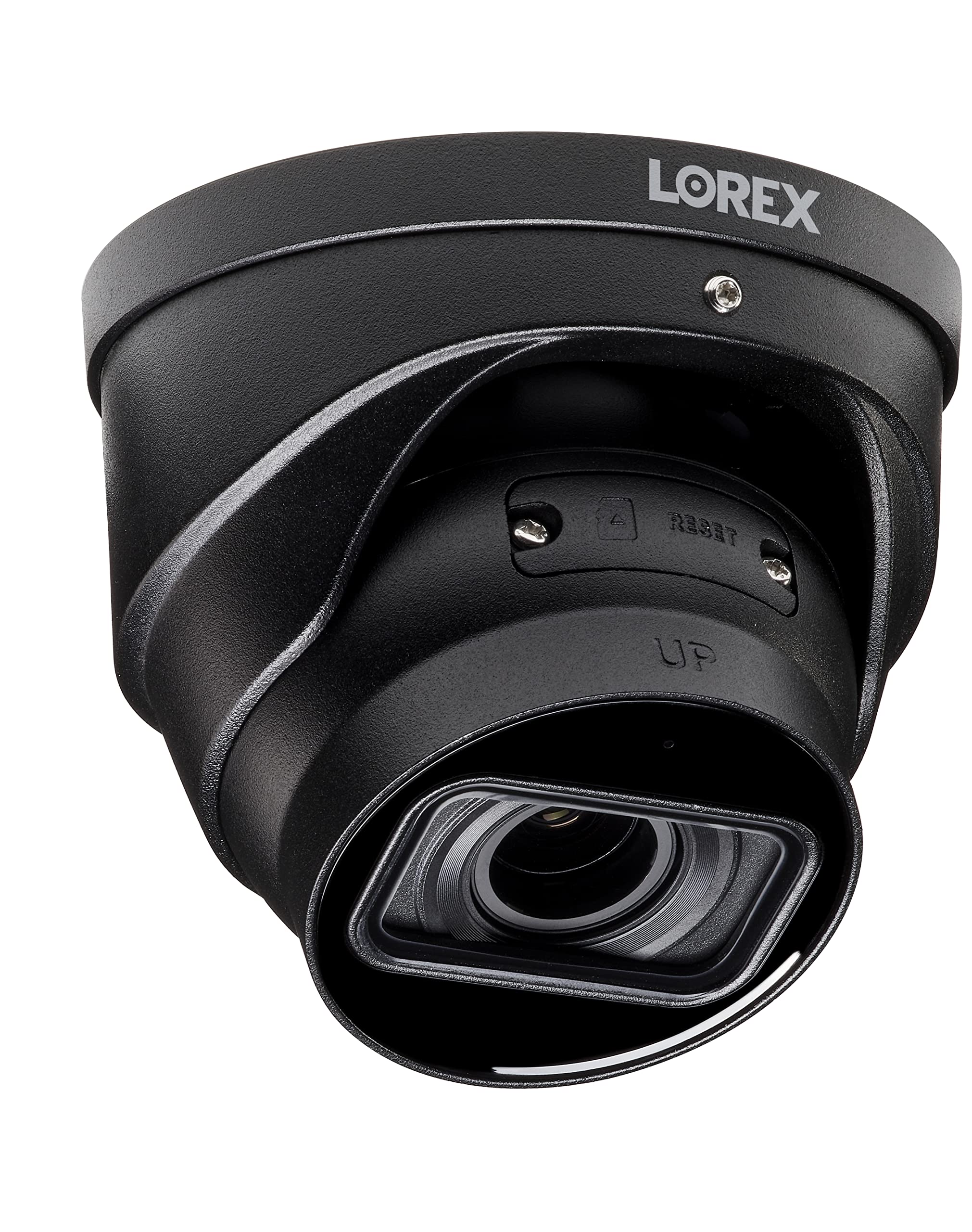 Lorex LNE9383 4K Nocturnal 4 Series IP Wired Dome Camera with Motorized Varifocal Lens and Listen-in Audio (Black)