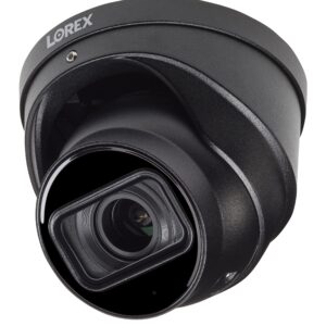 Lorex LNE9383 4K Nocturnal 4 Series IP Wired Dome Camera with Motorized Varifocal Lens and Listen-in Audio (Black)