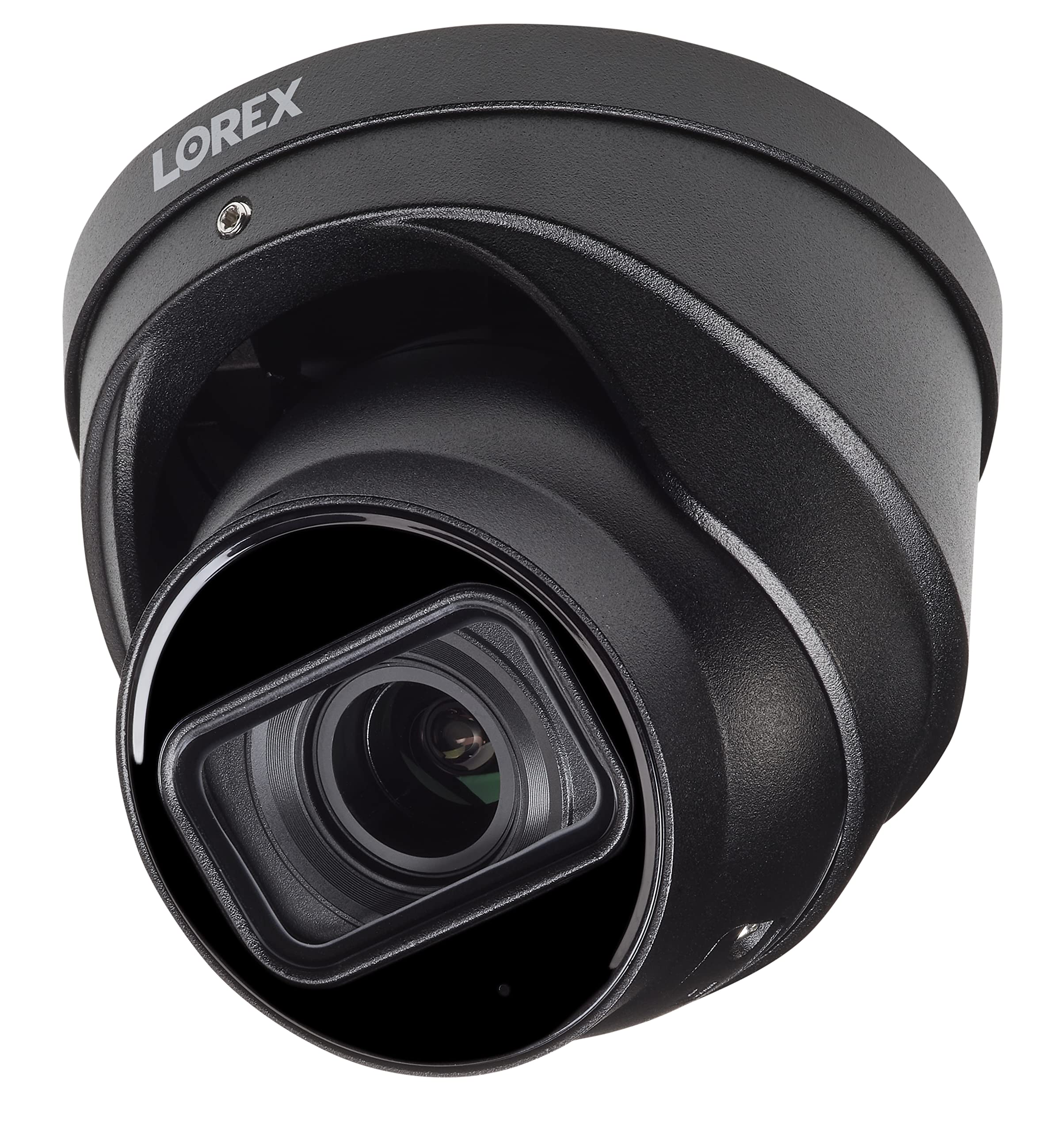 Lorex LNE9383 4K Nocturnal 4 Series IP Wired Dome Camera with Motorized Varifocal Lens and Listen-in Audio (Black)