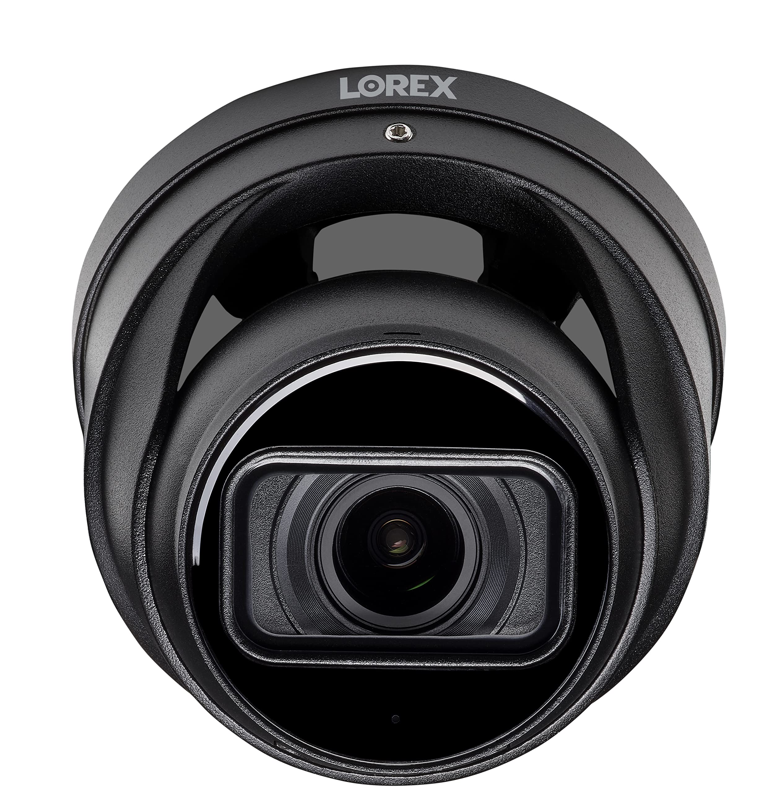 Lorex LNE9383 4K Nocturnal 4 Series IP Wired Dome Camera with Motorized Varifocal Lens and Listen-in Audio (Black)