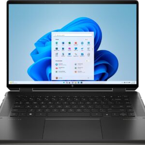 HP Spectre x360 16" 2-in-1 3K QHD+ Touchscreen (Intel 12th Gen i7-12700H, 16GB RAM, 1TB SSD, Stylus) Home, Business & Creator Laptop, Long-battery life, Fingerprint, Backlit, Thunderbolt 4, Win 11 Pro