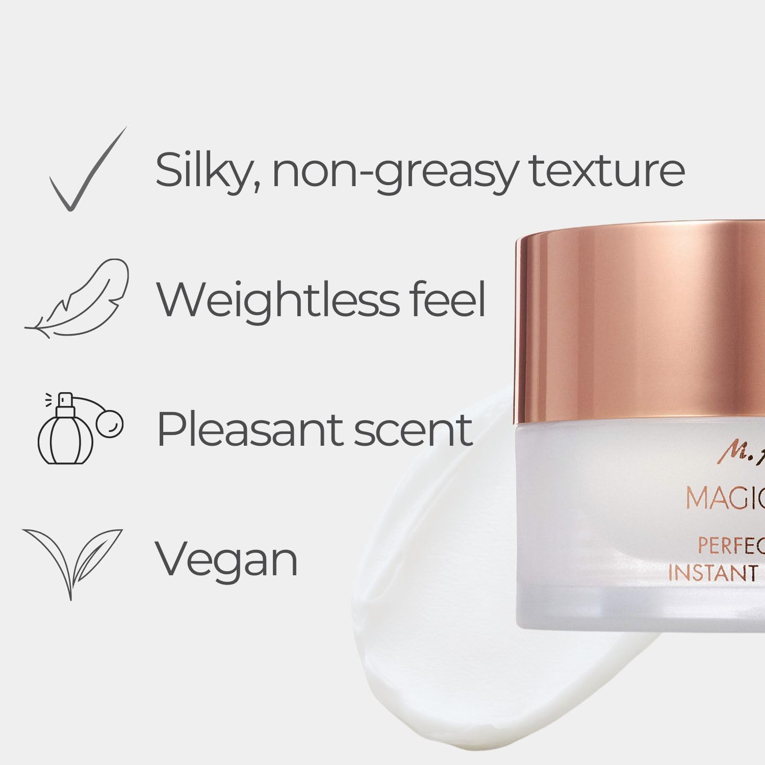 M. Asam Magic Care Perfect Teint (1.01 Fl Oz) - Transparent Make Up, Skin Care Face Cream And Makeup Primer. Beauty Product That Is Known To Minimize Wrinkles & Pores, With Peptide Complex & Retinol