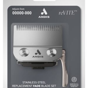 Andis 86015 reVITE Fade Clipper Replacement Stainless Steel Blade