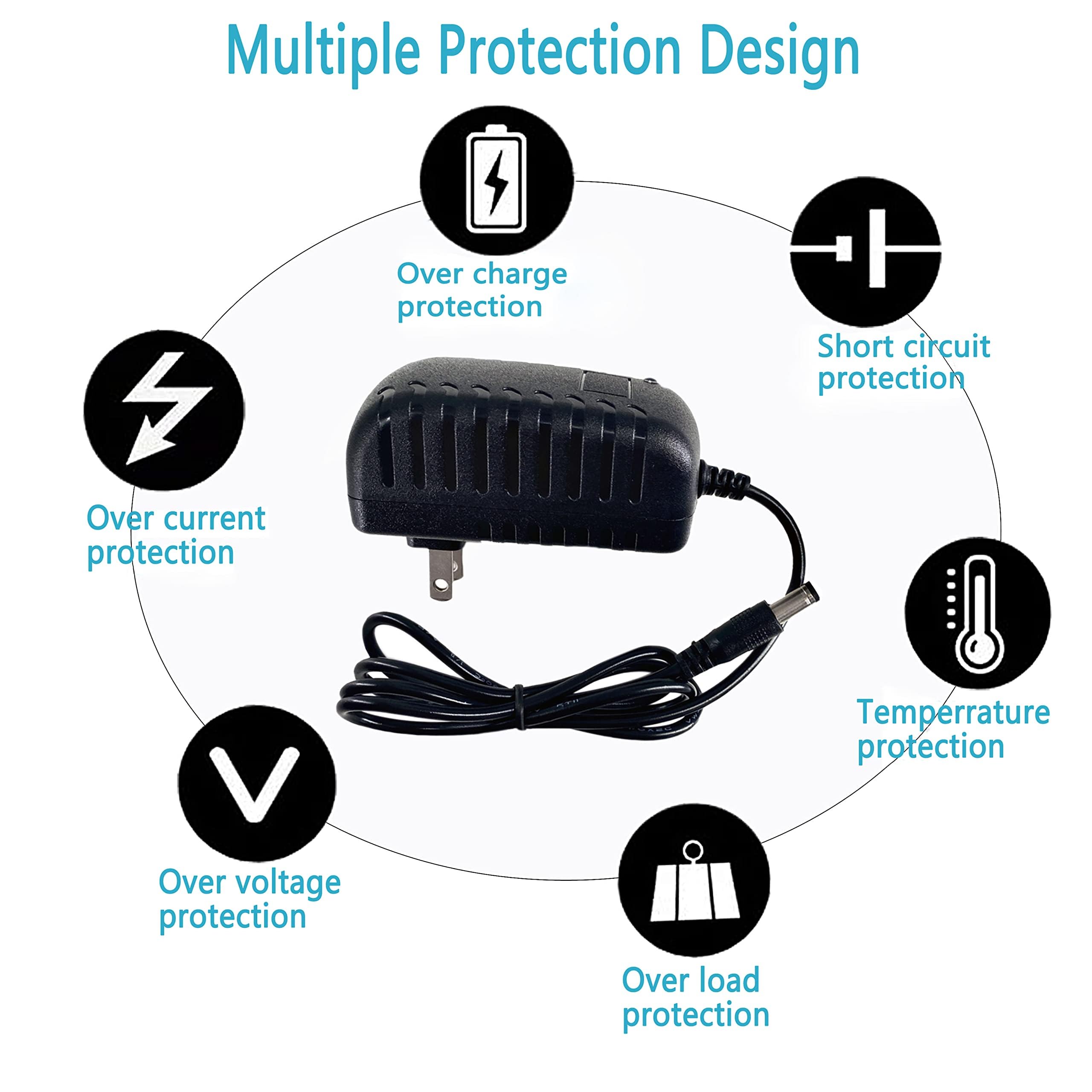 MTYTOT 16.8V 1500mA Power Adapter Supply AC to DC 16.8 Volt 1A 1.5A Power Supply Transformer 5.5mmx2.5mm DC Plug