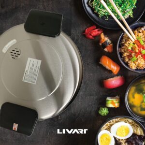 Commercial Rice Cooker, Warmer, 60 Cup Cooked / 30 Cup Uncooked, LIVART [L-60] [DURABLE & SPACIOUS] Strongly Built and Quality Bulk Rice Cooking for Restaurants/Catering/Hotels - Stainless Steel