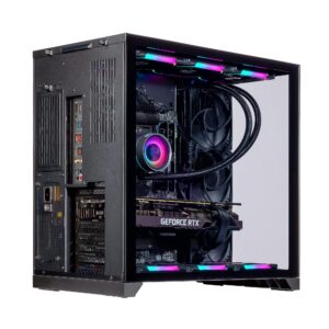 Velztorm Orix Gaming Desktop PC (Intel i9-12900K 16-Core, GeForce RTX 4090 24GB, 16GB DDR5 4800MHz RAM, 1TB PCIe SSD + 1TB HDD (3.5), WiFi, USB 3.2, HDMI, Display Port, Win 10 Home)