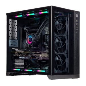 velztorm orix gaming desktop pc (intel i9-12900k 16-core, geforce rtx 4090 24gb, 16gb ddr5 4800mhz ram, 1tb pcie ssd + 1tb hdd (3.5), wifi, usb 3.2, hdmi, display port, win 10 home)