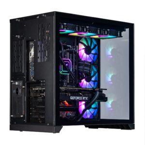 Velztorm Septex CTO Gaming Desktop PC (AMD Ryzen 7 7700X 8-Core, GeForce RTX 4090 24GB, 32GB DDR5, 2TB PCIe SSD + 6TB HDD (3.5), 360mm AIO, 1000 W PSU WiFi 6, BT 5.2, Win 10 Home) VELZ0067