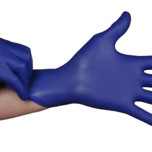 Nitrile Exam Medical Disposable Gloves, Chemo Rated, Powder Free, Latex Free, Non Sterile, 200 Count, 3 Mil, Dental, Food Safe, Light Duty, Textured Tips (Medium, 200)