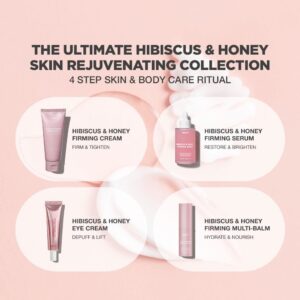 Hibiscus and Honey Firming Cream | Concentrated Complex | Lightweight Neck Firming Cream for Sensitive and All Skin Type | Formulated with Collagen Centella Asiatica, and Other Natural Ingredients |