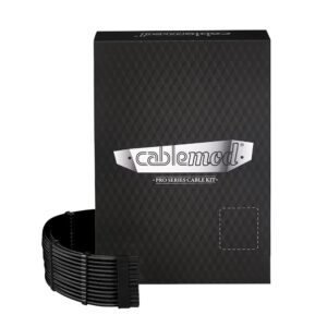 cablemod c-series pro modmesh sleeved 12vhpwr cable kit for corsair type 4 rm black label/rmi/rmx (black)