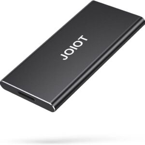 JOIOT 500GB External SSD, Compatible with PS4 Xbox one Windows Mac, Up to 500MB/s,USB 3.1 External Solid State Drive, Black