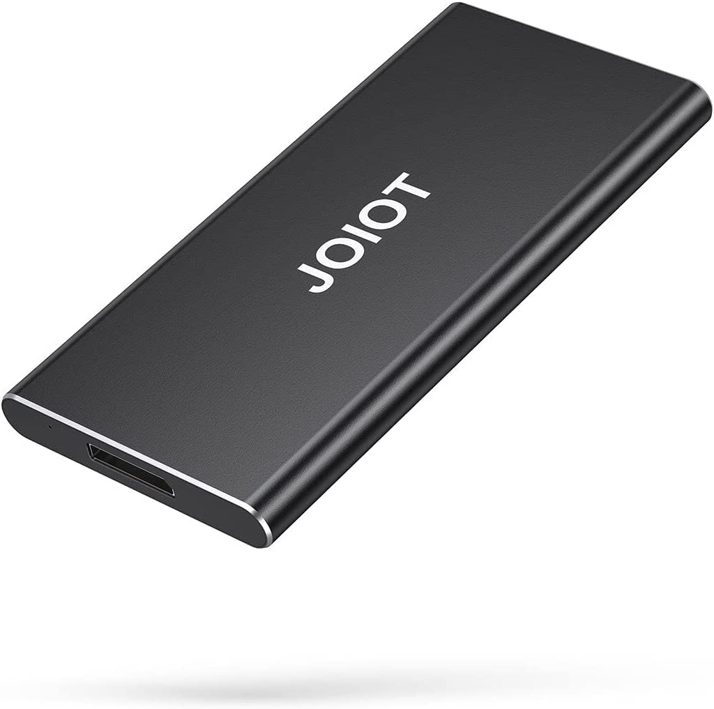 JOIOT 500GB External SSD, Compatible with PS4 Xbox one Windows Mac, Up to 500MB/s,USB 3.1 External Solid State Drive, Black