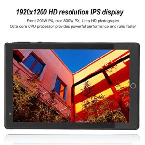 8 Inch Dual Camera 1920x1200 IPS Tablet Anti Blue Light Call Support 100240V Expandable Up to 128GB for 10.0 HD Tablet (US Plug)