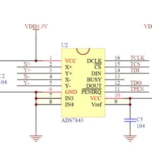 3.5 inch SPI Serial Port TFT LCD Display Module LCD Touch Screen ILI9488_ 6 1 Drive 320 * 480