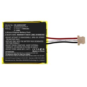 henhaoro Battery for ADT Wireless HD Doorbell Camera DBC835 DBC835-V2 AHB553436TPCT Replacement