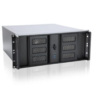 rackchoice 4u rackmount server chassis with 3x5.25 front bays+7x3.5 +3x2.5 drive bays