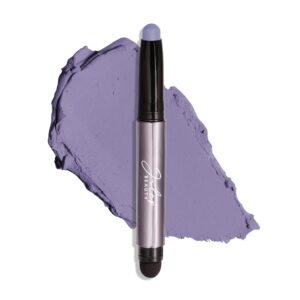 julep eyeshadow 101 crème to powder waterproof eyeshadow stick, periwinkle matte