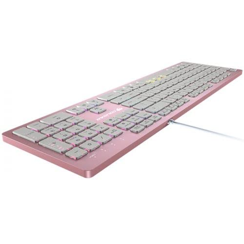 COUGAR CGR-WRXMI-VAP Gaming Keyboard, VANTAR AX Pink, Wired, Scissor Switch, Aluminum Frame, 2 Adjustable Angle, Anti-Ghost, RGB, Japanese Layout, Pink