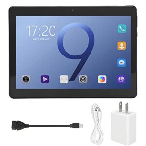 Dual Band Tablet with IPS Screen Dual SIM Slots Black Gray Tablet 3GB RAM 32GB ROM for 10 for Home (US Plug)