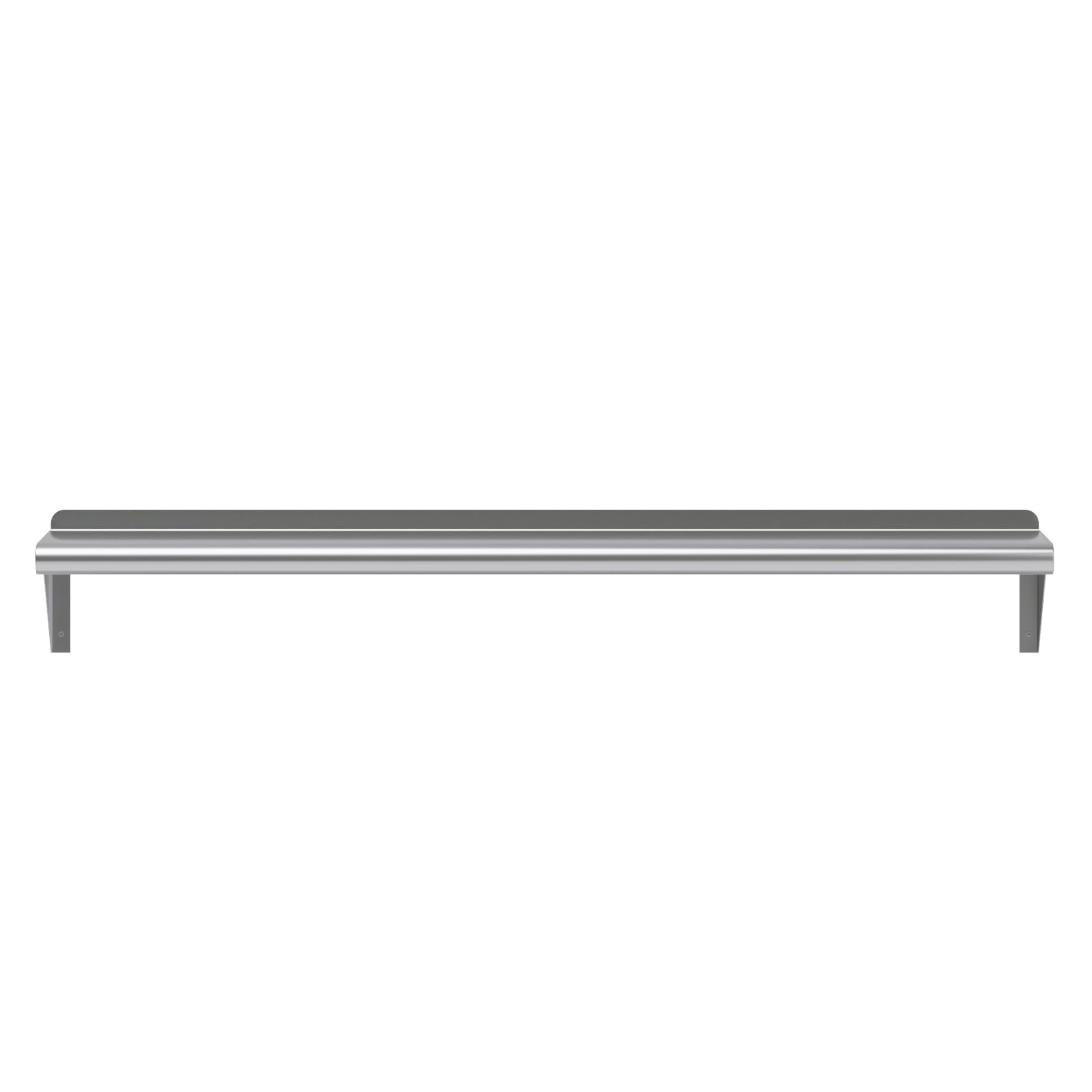 AmGood 8" X 48" Stainless Steel Wall Shelf | Metal Shelving | Garage, Laundry, Storage, Utility Room | Restaurant, Commercial Kitchen | NSF