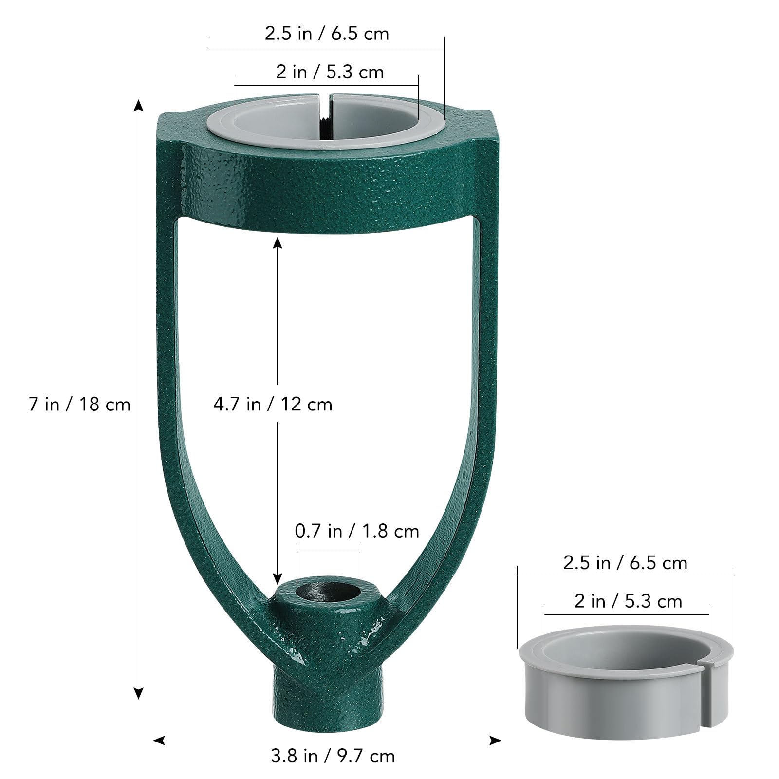 DOITOOL Sleeve Square Drill Chisel - Joint Mortiser Bit for Location Reducer Log Part Machine Hole Conversion Furniture Cutter Accessories Tool Refit Mortise Tenon Converter（53mm Drill Sleeve）