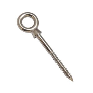 DBM IMPORTS 1 PC 1/2" x 4 3/4" Screw Lag Eye Bolt Stainless Steel SS 316